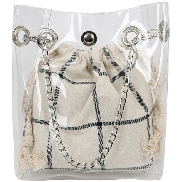 girl jelly bag fashion plaid bag messenger small fresh shoulder chain child bucket white
girl jelly bag fashion plaid bag messenger small fresh shoulder chain child bucket white