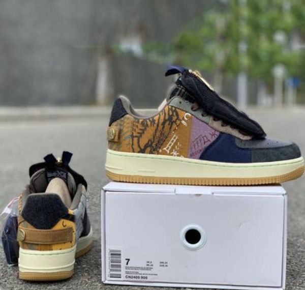 2019 travis scott x forced ts yy 1 one velvet multi color stitching zipper running shoes for men sports trainer
2019 travis scott x forced ts yy 1 one velvet multi color stitching zipper running shoes for men sports trainer