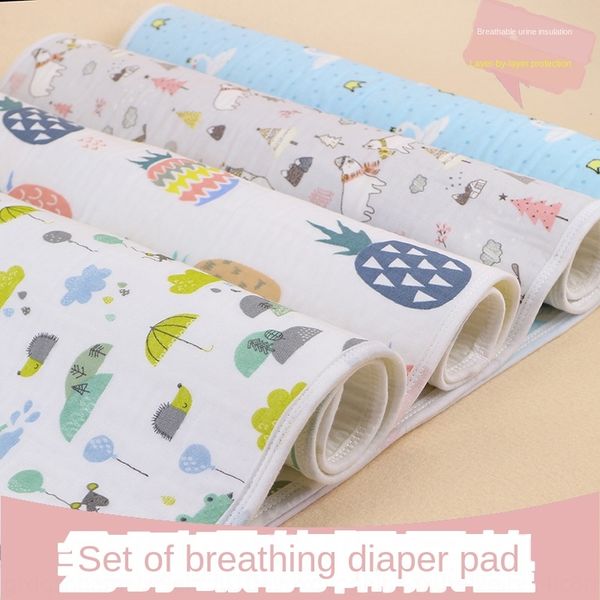 yarn age gauze baby pad breathable waterproof water absorbing washable products for newborn children 50*70cm diaper diaper
yarn age gauze baby pad breathable waterproof water absorbing washable products for newborn children 50*70cm diaper diaper