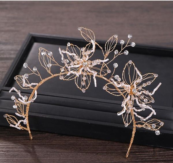 handmade flower hair band wedding dress accessories bridal jewelry wedding headdress, Silver
handmade flower hair band wedding dress accessories bridal jewelry wedding headdress, Silver