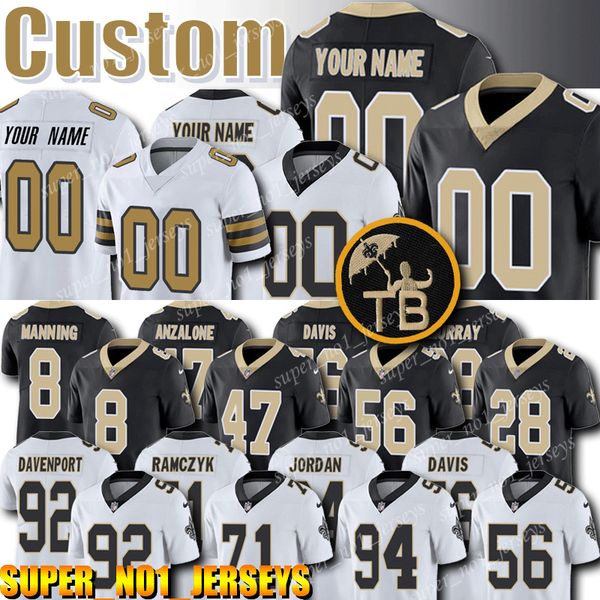Cu tom new orlean jer ey 5 teddy bridgewater jer ey 19 ted ginn jr jer ey 8 archie manning jer ey 28 lataviu craig robert on jer ey, Black;red
Cu tom new orlean jer ey 5 teddy bridgewater jer ey 19 ted ginn jr jer ey 8 archie manning jer ey 28 lataviu craig robert on jer ey, Black;red