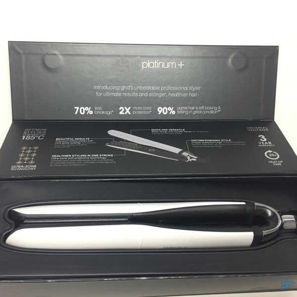 platinum + hair iron straightener hair straighteners black white color professional styler flat hair styling tool dhl in stocks
platinum + hair iron straightener hair straighteners black white color professional styler flat hair styling tool dhl in stocks
