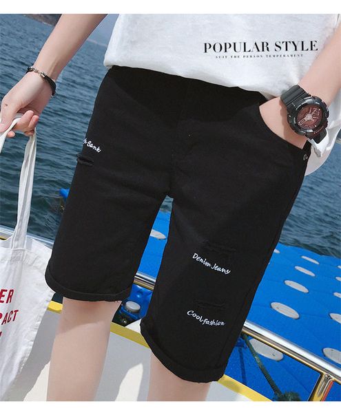 letter print mens shorts summer zipper mid male clothing casual regular jeans fashion mens designer shorts, White;black
letter print mens shorts summer zipper mid male clothing casual regular jeans fashion mens designer shorts, White;black