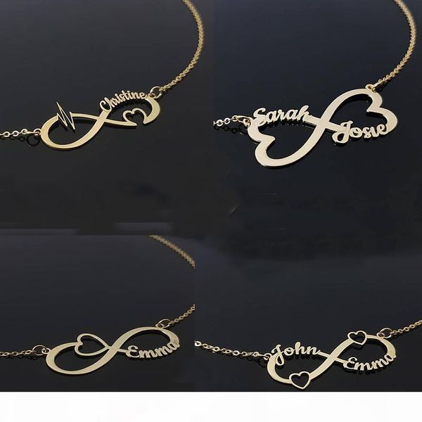 custom infinity name necklace personalized silver gold rose heart choker necklace women men bridesmaid gift couple jewelry
custom infinity name necklace personalized silver gold rose heart choker necklace women men bridesmaid gift couple jewelry