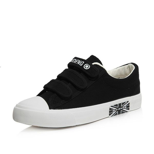solid england style women low canvas shoes shallow rubber hook & loop female casual shoes girls flat shoes, Black
solid england style women low canvas shoes shallow rubber hook & loop female casual shoes girls flat shoes, Black