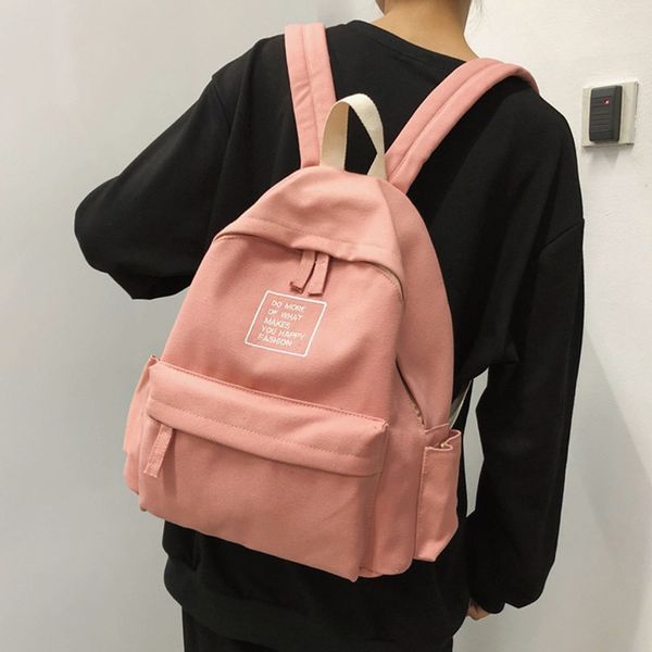 lightweight backpack for women solid color teen girl casual bagpack canvas travel bag bookbag pink green black white
lightweight backpack for women solid color teen girl casual bagpack canvas travel bag bookbag pink green black white