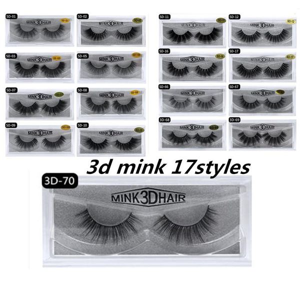1pair/lot mink eyelashes 17 styles selling 1pair lot real siberian 3d full strip false eyelash long individual mink lashes extension
1pair/lot mink eyelashes 17 styles selling 1pair lot real siberian 3d full strip false eyelash long individual mink lashes extension