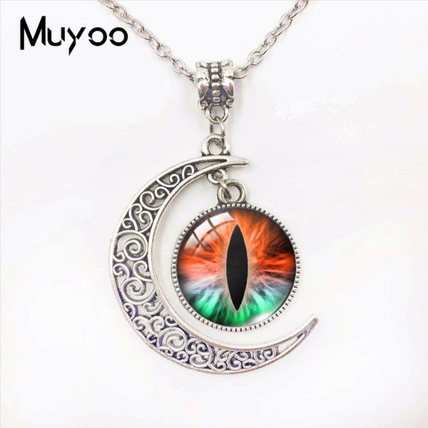 beautiful magical colorful cats eyes moon necklace rainbow color cat eyes glass cabochon hand craft moon pendants women jewelry, Silver
beautiful magical colorful cats eyes moon necklace rainbow color cat eyes glass cabochon hand craft moon pendants women jewelry, Silver