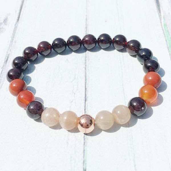 mg0449 natural 8 mm garnet gem stone bracelet carnelian sun stone beaded bracelet manifestation confidence jewelry wholesale, Black
mg0449 natural 8 mm garnet gem stone bracelet carnelian sun stone beaded bracelet manifestation confidence jewelry wholesale, Black