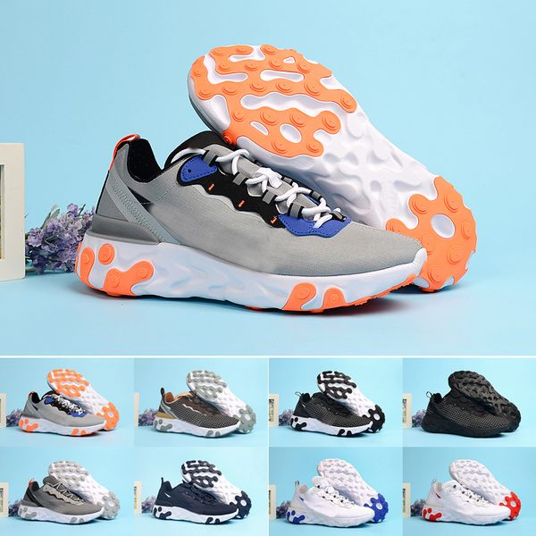 2019 Undercover Upcoming React Element 55 Mens Running Shoes Sneakers Sail Black White Designer Man Chaussures de sport Trainers 40-45
2019 Undercover Upcoming React Element 55 Mens Running Shoes Sneakers Sail Black White Designer Man Chaussures de sport Trainers 40-45