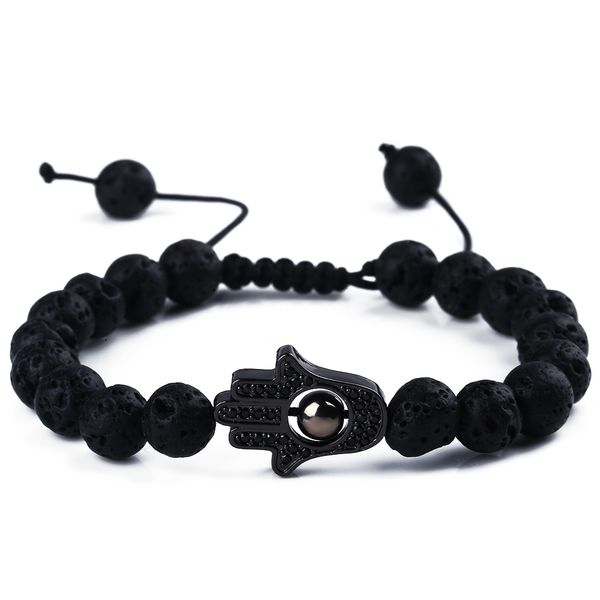 2018 h0t fashion classic lava beaded bracelets black zircon for men women natural black stone bead pulseras hombre jewelry gift
2018 h0t fashion classic lava beaded bracelets black zircon for men women natural black stone bead pulseras hombre jewelry gift