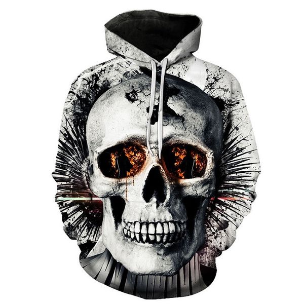 new 3d digital printing skull wolf mens hooded sweater casual cardigan loose men, White;black
new 3d digital printing skull wolf mens hooded sweater casual cardigan loose men, White;black
