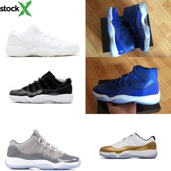 good with box mens and women 11s midnight navy space jam gym red basketball shoes sports sneakers for men size us5.5-13, Black 
good with box mens and women 11s midnight navy space jam gym red basketball shoes sports sneakers for men size us5.5-13, Black