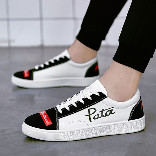 couple pata canva shoes flat shoes classic white black autumn walking luxury mens womens casual shoes
couple pata canva shoes flat shoes classic white black autumn walking luxury mens womens casual shoes