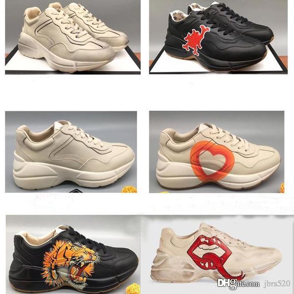 man platform casual shoes leather sneaker designer shoes with strawberry wave mouth tiger web print luxury vintage women thick soled shoes, Black
man platform casual shoes leather sneaker designer shoes with strawberry wave mouth tiger web print luxury vintage women thick soled shoes, Black