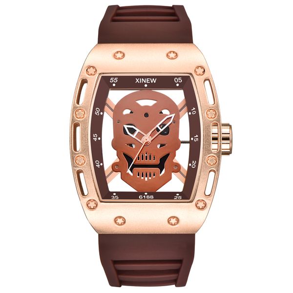 new fashion arrivals influx of men and mens watches creative fashion hollow skull quartz watch male quartz watch special loading ship, Slivery;brown
new fashion arrivals influx of men and mens watches creative fashion hollow skull quartz watch male quartz watch special loading ship, Slivery;brown
