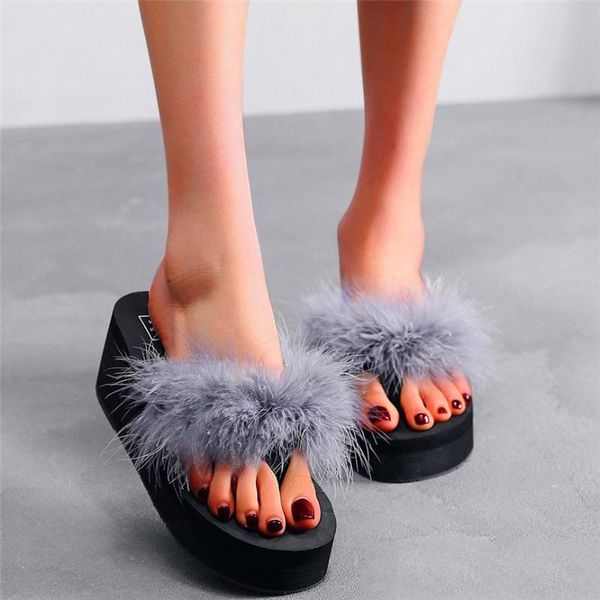 female slipper wedged platform fashion beach flipflop women slip-on open toe ladies flat colorful slipper shoes 2020 25, Black
female slipper wedged platform fashion beach flipflop women slip-on open toe ladies flat colorful slipper shoes 2020 25, Black