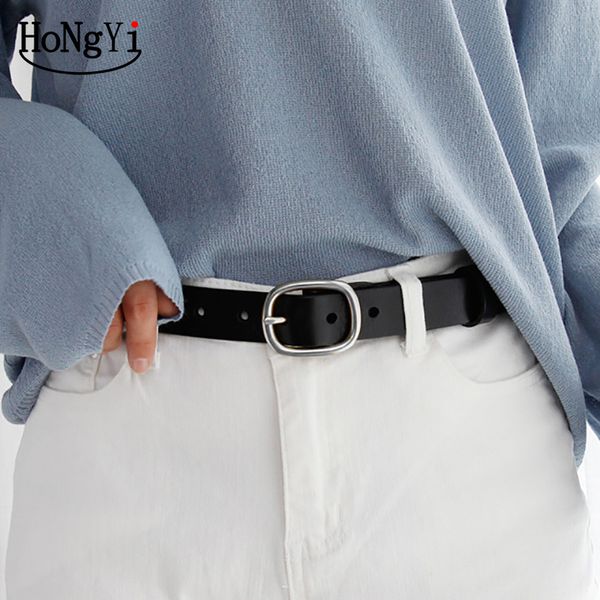 hongyi casual fashion belt adjustable nonporous waistband jeans pant accessories belts 2020 new black leather belt for women, Black;brown
hongyi casual fashion belt adjustable nonporous waistband jeans pant accessories belts 2020 new black leather belt for women, Black;brown