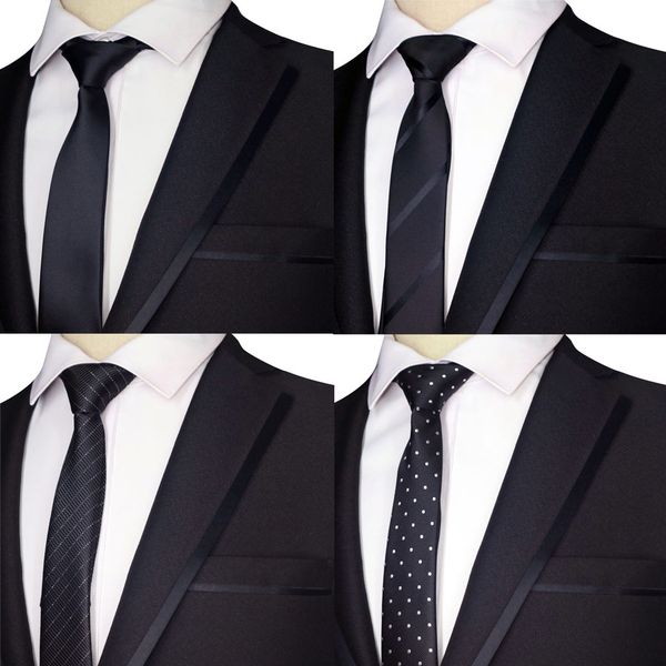 2019 exclusive 59" long 5cm mens skinny ties black polyester silk stripes dots jacquard narrow slim necktie man neck tie party, Blue;purple
2019 exclusive 59" long 5cm mens skinny ties black polyester silk stripes dots jacquard narrow slim necktie man neck tie party, Blue;purple