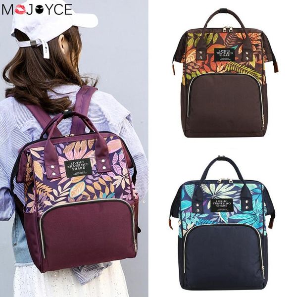 new personality and fashion big mummy maternity travel backpacks plant print baby diaper women large-capacity shoulder bags
new personality and fashion big mummy maternity travel backpacks plant print baby diaper women large-capacity shoulder bags