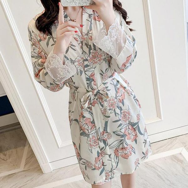 sexy кружева женщины robe stain кимоно платье пижамы женский ночное nightgown сыпучие халат платье elegant intimate lingerie, Black;red
sexy кружева женщины robe stain кимоно платье пижамы женский ночное nightgown сыпучие халат платье elegant intimate lingerie, Black;red