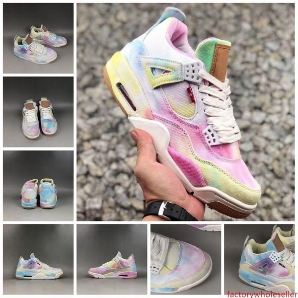 2019 new 4 4s iv rainbow the cactus jack mens basketball shoes denim ao2571-102 pale citron men sports designer sneakers
2019 new 4 4s iv rainbow the cactus jack mens basketball shoes denim ao2571-102 pale citron men sports designer sneakers