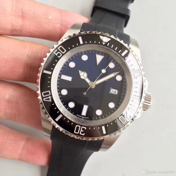 luxury watch black mens deep ceramic bezel sea-dweller sapphire cystal rubber with glide lock clasp automatic mechanical mens watches, Slivery;brown
luxury watch black mens deep ceramic bezel sea-dweller sapphire cystal rubber with glide lock clasp automatic mechanical mens watches, Slivery;brown