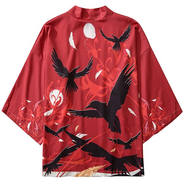 sifan japanese kimono jacket black eagle print harajuku 2020 hip hop men japan style streetwear jacket summer thin clothes red kimono, Black;brown
sifan japanese kimono jacket black eagle print harajuku 2020 hip hop men japan style streetwear jacket summer thin clothes red kimono, Black;brown
