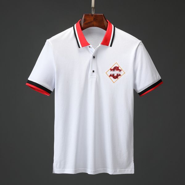 2020 brand designer summer polo embroidery luxury mens polo shirts fashion shirt men women high street casual tee, Gray
2020 brand designer summer polo embroidery luxury mens polo shirts fashion shirt men women high street casual tee, Gray