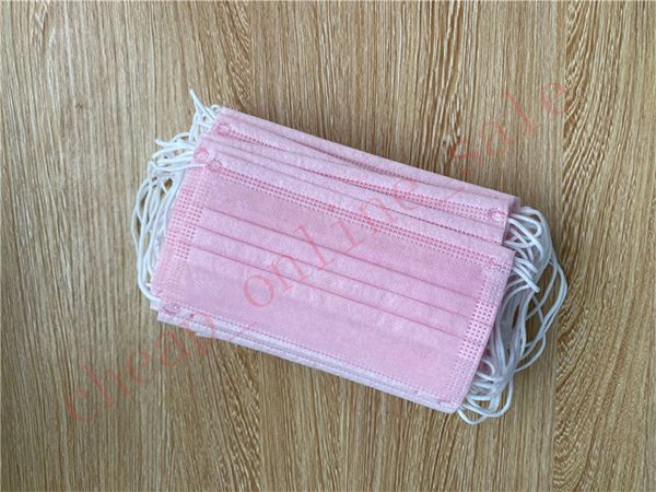 2020 pink mask disposable face mask pink 3 layers dustproof facial protective cover masks anti-dust earloop mouth mask
2020 pink mask disposable face mask pink 3 layers dustproof facial protective cover masks anti-dust earloop mouth mask