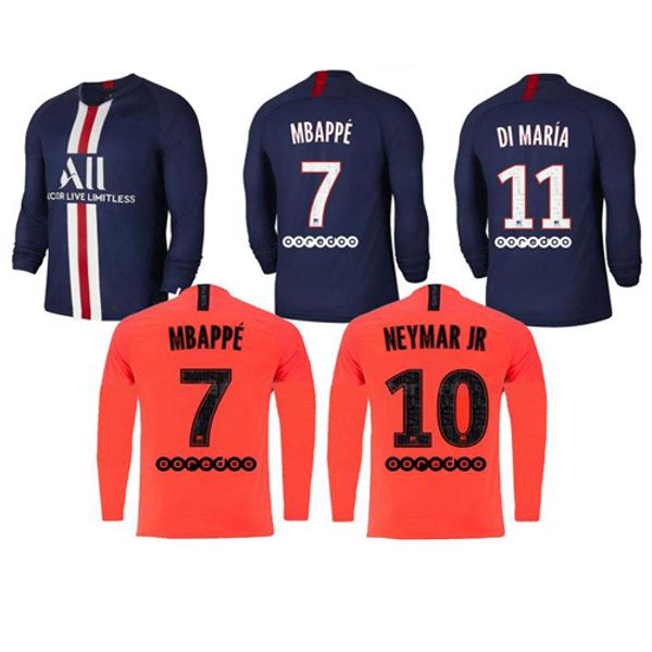 Top thai Neymar JR 2019 2020 home DANI ALVES DI MARIA psg long sleeve Soccer Jerseys 19 20 maillots VERRATTI CAVANI #7 MBAPPE LS shirt
Top thai Neymar JR 2019 2020 home DANI ALVES DI MARIA psg long sleeve Soccer Jerseys 19 20 maillots VERRATTI CAVANI #7 MBAPPE LS shirt