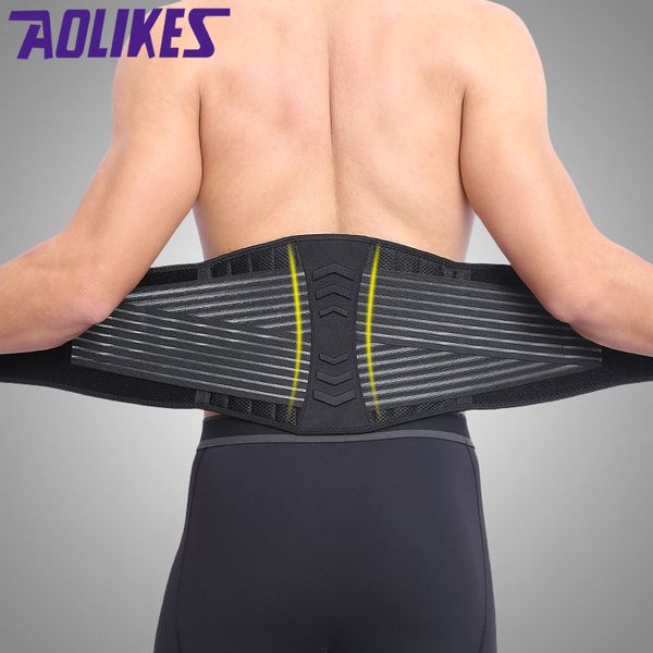 aolikes lumbar support waist back strap compression springs supporting for men women bodybuilding gym fitness belt sport girdles, Black;gray
aolikes lumbar support waist back strap compression springs supporting for men women bodybuilding gym fitness belt sport girdles, Black;gray
