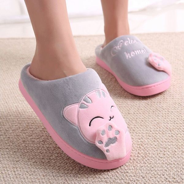 designer-er home shoes female cat animal slip on soft indoor flats cover comfort ladies plus size footwear, Black
designer-er home shoes female cat animal slip on soft indoor flats cover comfort ladies plus size footwear, Black