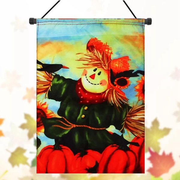 12'' x 18'' autumn black crow pumpkins scarecrow & sunflower fall garden flag decorations
12'' x 18'' autumn black crow pumpkins scarecrow & sunflower fall garden flag decorations