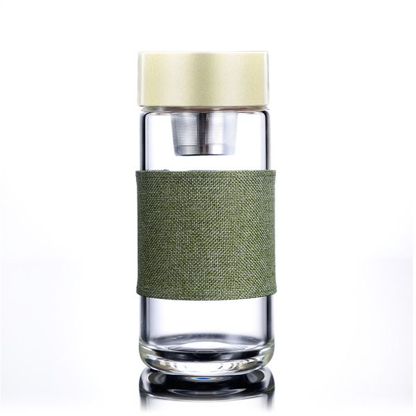 tea infuser glass water bottle 14oz travel mug with removable strainer loose leaf | leak-proof glass tumbler with fabric sleeve
tea infuser glass water bottle 14oz travel mug with removable strainer loose leaf | leak-proof glass tumbler with fabric sleeve