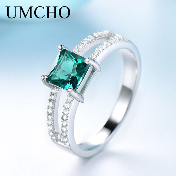 umcho solid 925 sterling silver emerald rings for women wedding party anniversary ring square cut gemstone jewelry drop shipping j190705, Slivery;golden
umcho solid 925 sterling silver emerald rings for women wedding party anniversary ring square cut gemstone jewelry drop shipping j190705, Slivery;golden