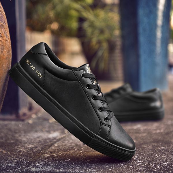 surom brand designer men's casual shoes summer breathable fashion white sneakers men leather shoes loafers male tenis krasovki t200108, Black
surom brand designer men's casual shoes summer breathable fashion white sneakers men leather shoes loafers male tenis krasovki t200108, Black