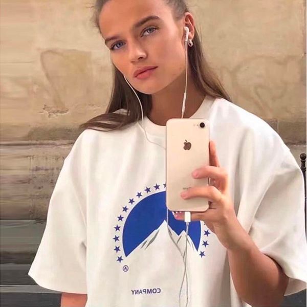 20ss snow mountain blue printed tee men women couples t-shirt summer short sleeves casual high street skateboard tee breathable hfhltx102, White;black
20ss snow mountain blue printed tee men women couples t-shirt summer short sleeves casual high street skateboard tee breathable hfhltx102, White;black