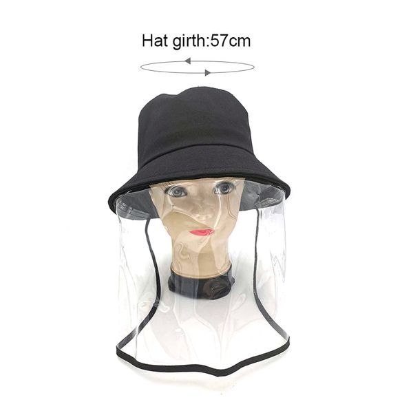 57 cm bucket hat for women men fashion solid fishing cap outdoor vacation hat with a circle of transparent protection
57 cm bucket hat for women men fashion solid fishing cap outdoor vacation hat with a circle of transparent protection