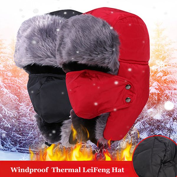 men women's hat winter fleece hats outdoor sports windproof thermal bomber hat hiking cycling skiing fishing balaclava hats cap
men women's hat winter fleece hats outdoor sports windproof thermal bomber hat hiking cycling skiing fishing balaclava hats cap