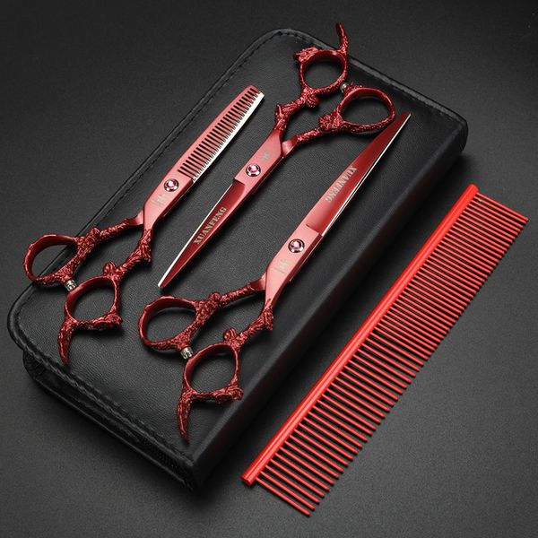 pet grooming scissors haircut thinning scissors 6 inch cutting scissors 7 inch bending cat dog hair trimming tool
pet grooming scissors haircut thinning scissors 6 inch cutting scissors 7 inch bending cat dog hair trimming tool