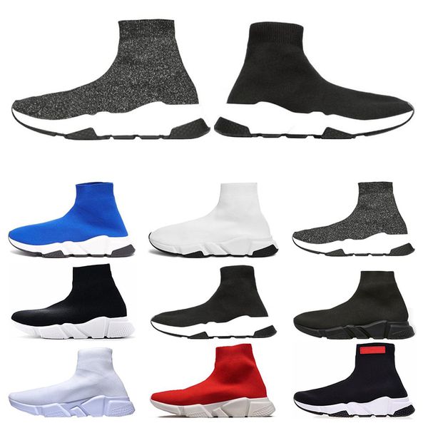 new speed trainer men women sock shoes black white blue red glitter flat designer casual shoes outdoor runner sneakers size 36-45
new speed trainer men women sock shoes black white blue red glitter flat designer casual shoes outdoor runner sneakers size 36-45