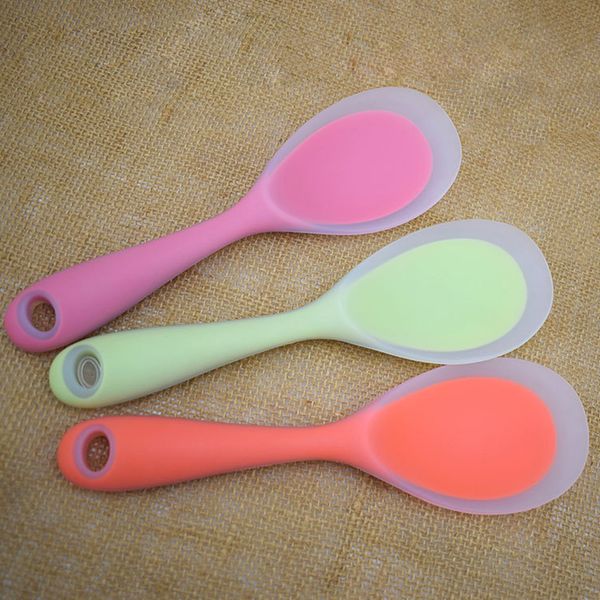 1pc paddle non-stick silicone sushi rice spatula rice spoon kitchen tool soft rice server cooking supplies heat resistant
1pc paddle non-stick silicone sushi rice spatula rice spoon kitchen tool soft rice server cooking supplies heat resistant