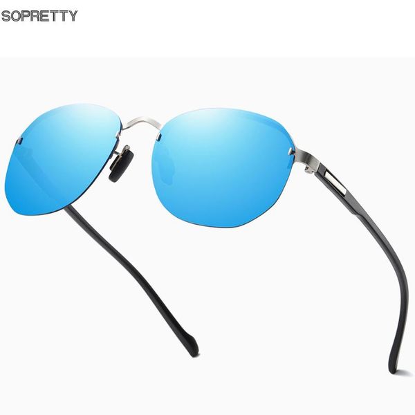2020 new rimless round polarized sunglasses for men & women, blue mirror lens tr90 leg uv400 protection sun glasses s608, White;black
2020 new rimless round polarized sunglasses for men & women, blue mirror lens tr90 leg uv400 protection sun glasses s608, White;black