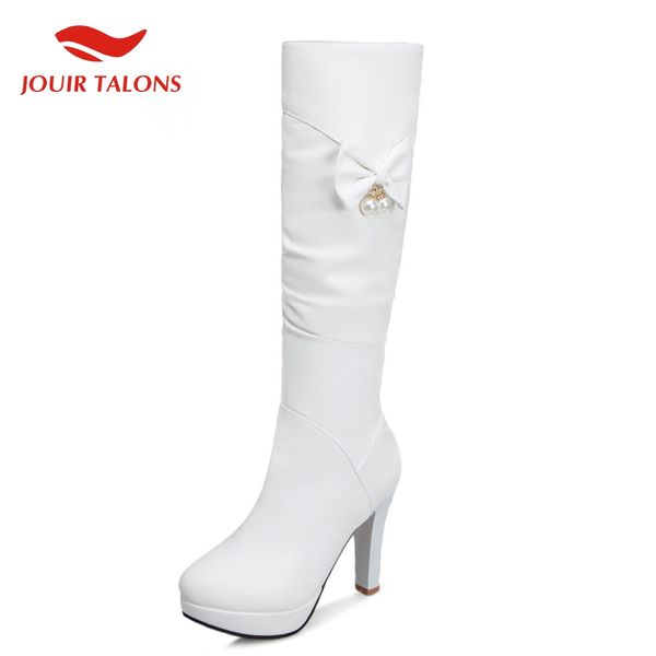 2019 big size 32-43 add fur warm winter boots women shoes woman square high heels mid calf boots female, Black
2019 big size 32-43 add fur warm winter boots women shoes woman square high heels mid calf boots female, Black