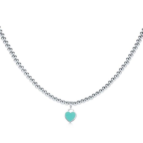 with logo and original box heart designer necklace for women engagement wedding luxury jewelry couples lover gift hb0319, Silver
with logo and original box heart designer necklace for women engagement wedding luxury jewelry couples lover gift hb0319, Silver