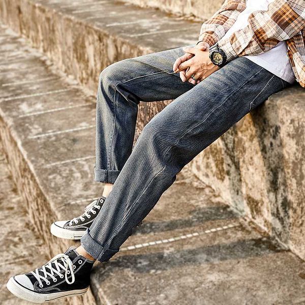 long length stylish jeans for men quality male pants men's stretch jean men cotton denim pants loose fit trousers brand menswear, Blue
long length stylish jeans for men quality male pants men's stretch jean men cotton denim pants loose fit trousers brand menswear, Blue