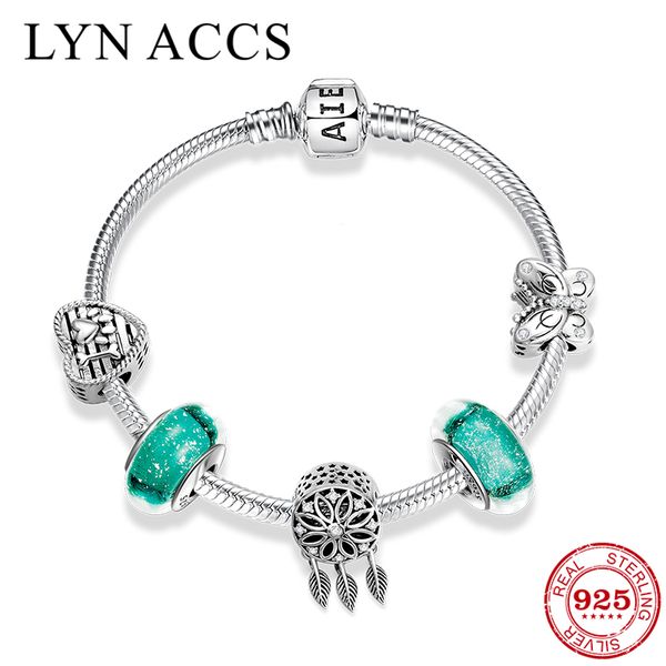 new arrival 925 sterling silver charms bracelets fine jewelry trendy cz dream catcher pendant butterfly beads bracelet for women, Golden;silver
new arrival 925 sterling silver charms bracelets fine jewelry trendy cz dream catcher pendant butterfly beads bracelet for women, Golden;silver