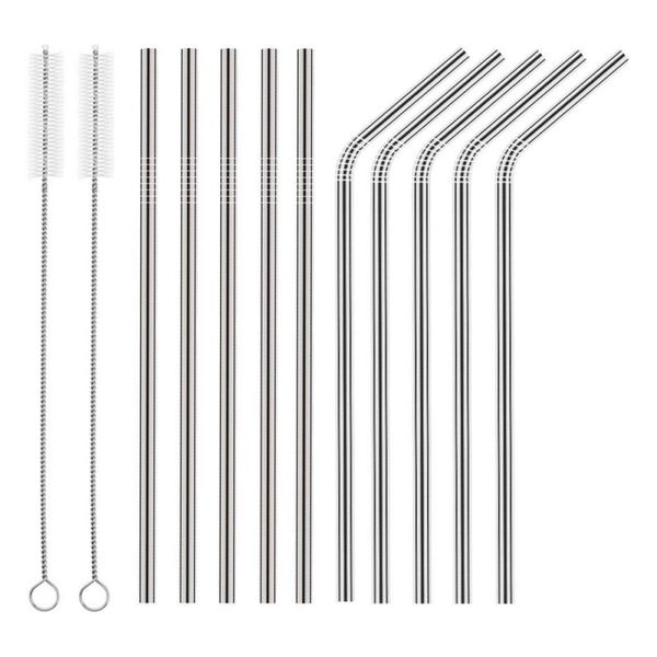 hweco-friendly replacement straws with brushes stainless steel metal straws nylon cleaning brush for travel picnic new
hweco-friendly replacement straws with brushes stainless steel metal straws nylon cleaning brush for travel picnic new