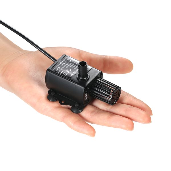 new dc5v 2.4w/4.8w ultra-quiet mini water pump brushless submersible pump fountain aquarium circulating 250-300l/h lift 2m-3
new dc5v 2.4w/4.8w ultra-quiet mini water pump brushless submersible pump fountain aquarium circulating 250-300l/h lift 2m-3